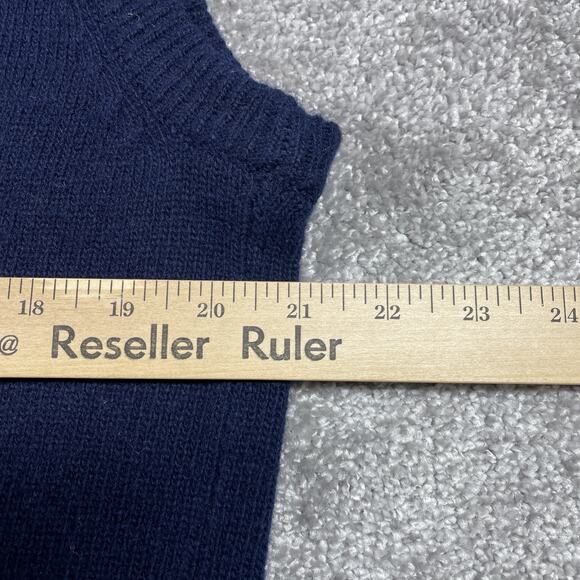 Gap Sweater Vest Mens Large Lambswool Button Up Knit V Neck Vintage Grandpa - Picture 6 of 8